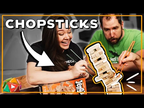 JENGA with CHOPSTICKS - Impossible?? | PTG Ep. 23