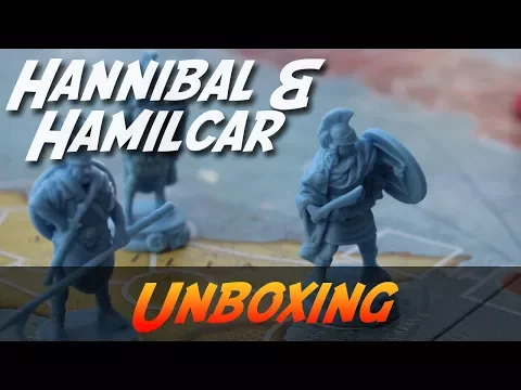 Hannibal & Hamilcar - Brettspiel Unboxing