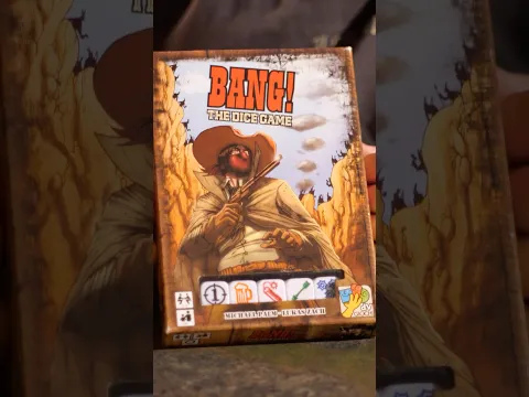 BANG! The Dice Game - Highly recommended! #shorts #shortsfeed #partygames #boardgames #western