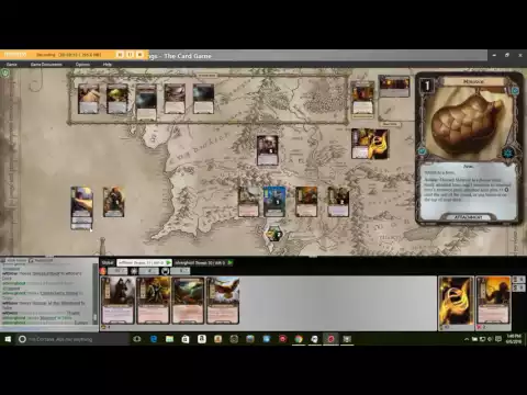 S01E04 Escape From Dul Goldur Try 2 Riders of Rohan LoTr lcg Gameplay Series. Mirkwood Cycle Quests