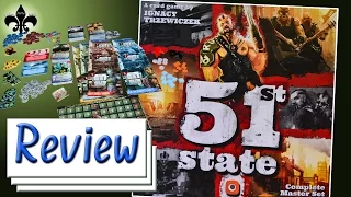 51st State Master Set Review engl. Version Portal Games Neuheit 2016 GER