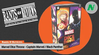 Rants And Reviews: Marvel Dice Throne - Captain Marvel / Black Panther Expansion