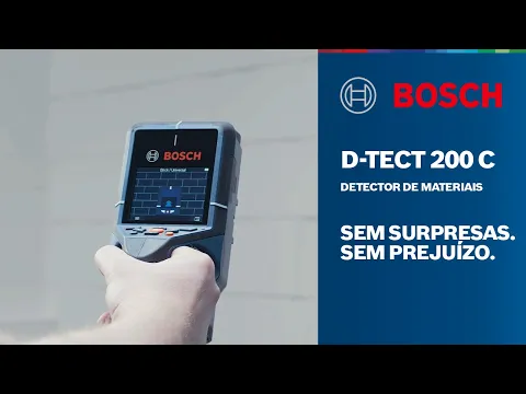 Detector e Scanner D-TECT 200 C Bosch