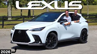 2026 Lexus NX 350 -- Some Meaningful Changes for 2026! (Better Than Rivals??)