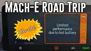 Mach-E GT Road Trip - Hot Battery & Turtle Mode!!!