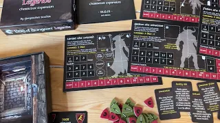 LEGENDS 1, 2nd Edition - A Bag of Dungeon character expansion for any game - out now