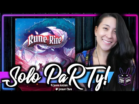 Rune Rite | Solo Board Game PaRTy!!!