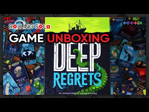 Deep Regrets + Lamentable Tentacles | Game Unboxing