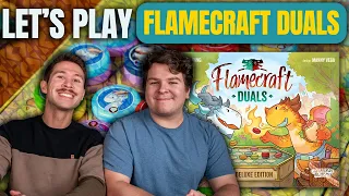 Flamecraft Duals | 2-Player Cozy Delight | Board Game Playthrough