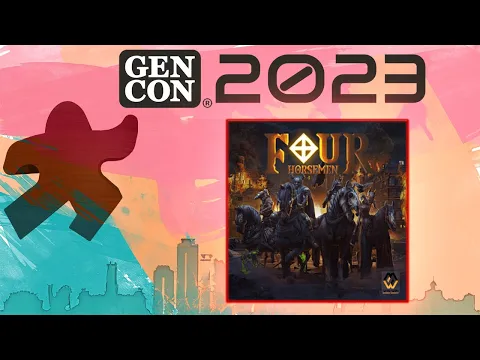 Four Horsemen - Cooperative Deck Upgrading Game | Board Game Rundown Gen Con Demo