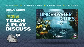 Underwater Cities - 3p Overview, Play-through, & Roundtable by Heavy Cardboard