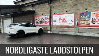 Besöker Sveriges snabbaste och nordligaste (publika) laddstolpar | Elbilsmagasinet