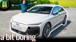 My first drive in the Audi A6 E-Tron Performance RWD