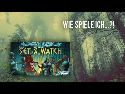 Wie spiele ich... Set a Watch?! (Rock Manor Games) / Brettspiel / Preview