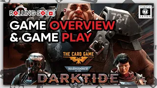 Warhammer 40,000: Darktide - The Card Game | Solo Playthrough | Game Overview & Gameplay