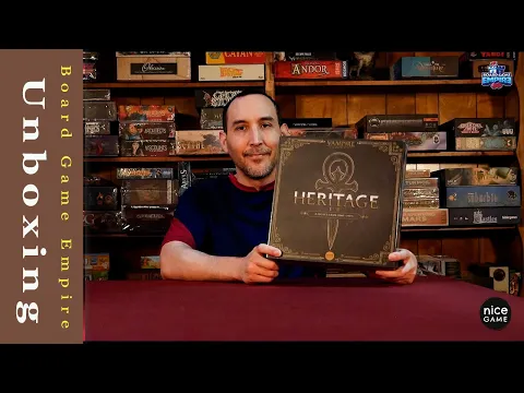 Vampire: The Masquerade Heritage Unboxing - Nice Game Publishing