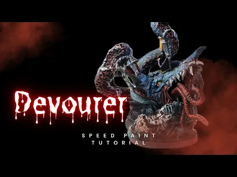 Grimcoven Devourer: EPIC Slap Chop Speedpaint (Tentacles & Teeth Tutorial)