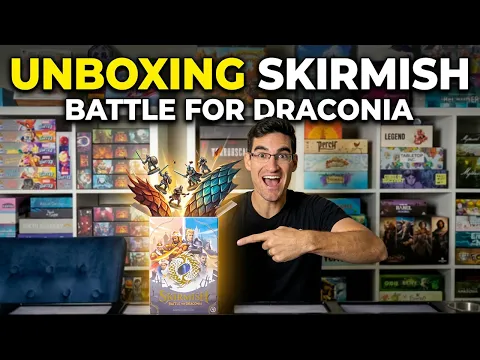 Unboxing Skirmish: Battle For Draconia | Jake & Cierra React