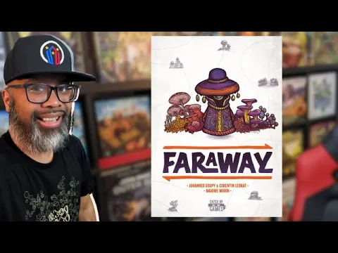 Faraway (BGG Solo Variant): Exploring a mysterious continent and backtracking to score points