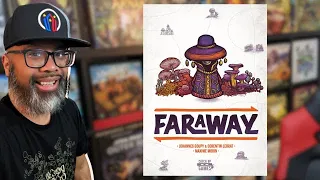 Faraway (BGG Solo Variant): Exploring a mysterious continent and backtracking to score points