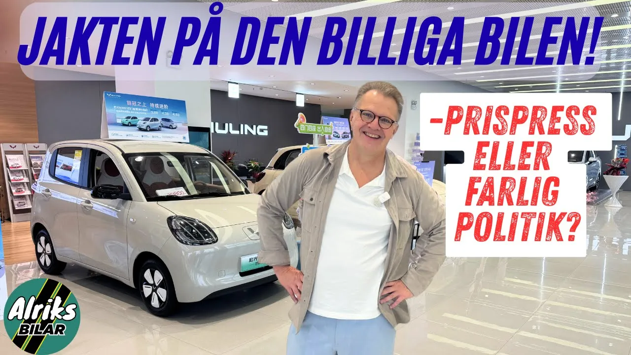 Jakten på den billiga bilen – prispress eller farlig politik?