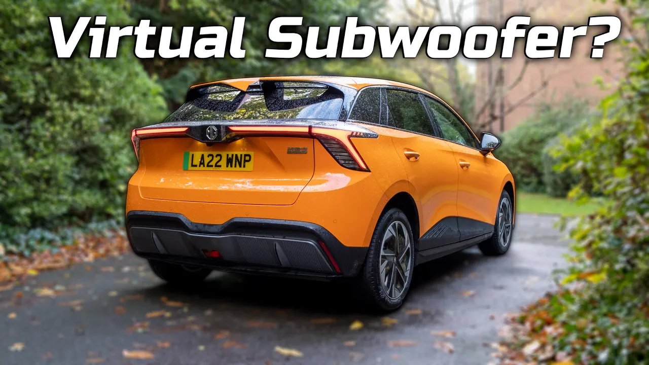 MG4 EV audio review: Upgrade For Rear Speakers!?