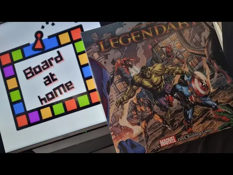 Board At Home Plays: Marvel Legendary