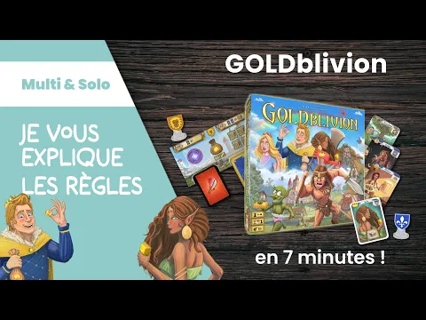 Je vous explique les règles du jeu GOLDBLIVION  en moins de 7 minutes!