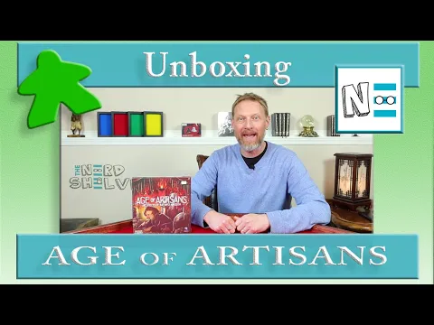 AGE OF ARTISANS Board Game Unboxing Video: Architects of the West Kingdom Expansion