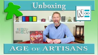 AGE OF ARTISANS Board Game Unboxing Video: Architects of the West Kingdom Expansion