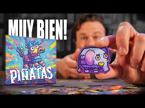 Push Your Luck in Piñatas Board Game Review
