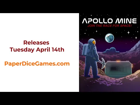 Apollo Mine: Join the Race for Space - Hype Video - Releases April 14th