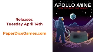 Apollo Mine: Join the Race for Space - Hype Video - Releases April 14th