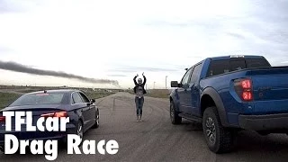 Audi A3 vs Raptor: TFLcar Un-Ultimate Mashup Drag Race (Finals)