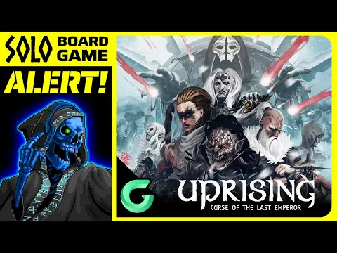 Uprising: Curse of the Last Emperor | Solo Board Game ALERT!