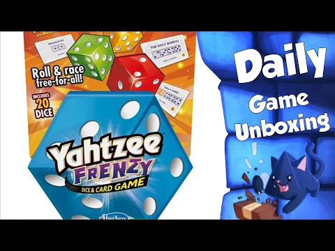 Yahtzee Frenzy - Daily Game Unboxing