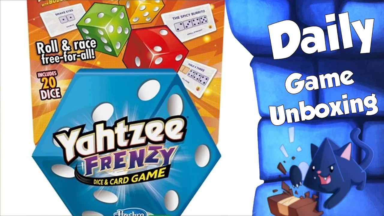 Yahtzee Frenzy - Daily Game Unboxing