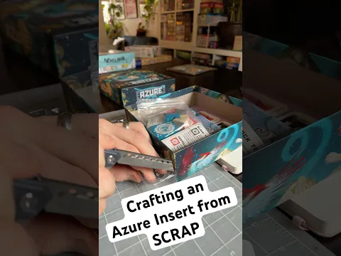 All Azure upgrades & expansion content in one box #boardgames #tabletopgames #crafting