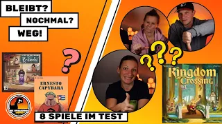 Three Thumbs #3 – Bleibt es oder kann es weg? 8 Spiele auf dem Prüfstand