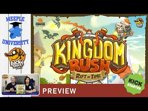 Kingdom Rush Rift in Time Board Game – Kickstarter Preview 2019 (Get a SUMMARY in 6 mins)