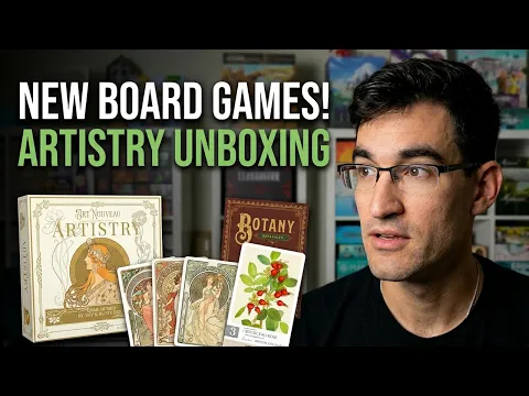 Unboxing Artistry + Botany Festive Foliage Expansion | Jake & Cierra React