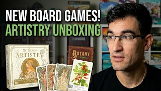 Unboxing Artistry + Botany Festive Foliage Expansion | Jake & Cierra React