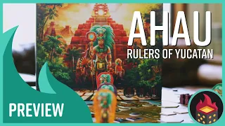 Ahau Rulers of Yucatan Preview by Board Game BBQ