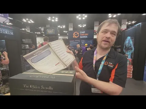 Gen Con 2024 The Elder Scrolls Betrayal of the Second Era by Chip Theory Games