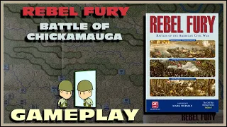 Rebel Fury - Chickamauga -Turn 1 Part 2
