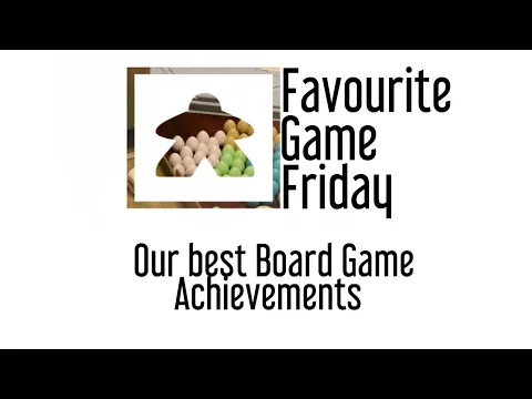 Favourite Game Friday - Achievement