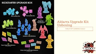 Aldarra Upgrade Kit Board Game Unboxing