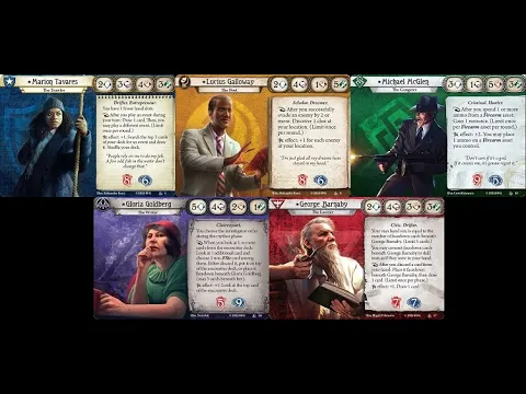 The Drowned City NEW Investigator Preview - Arkham Horror: The Card Game