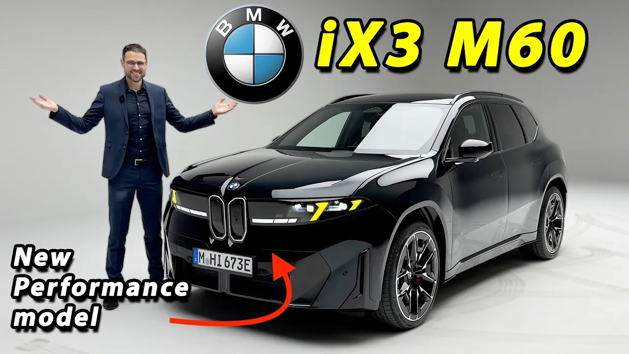 Delivering what was missing? BMW iX3 M60 (M Performance) REVEAL with 612 hp and adaptive suspension
