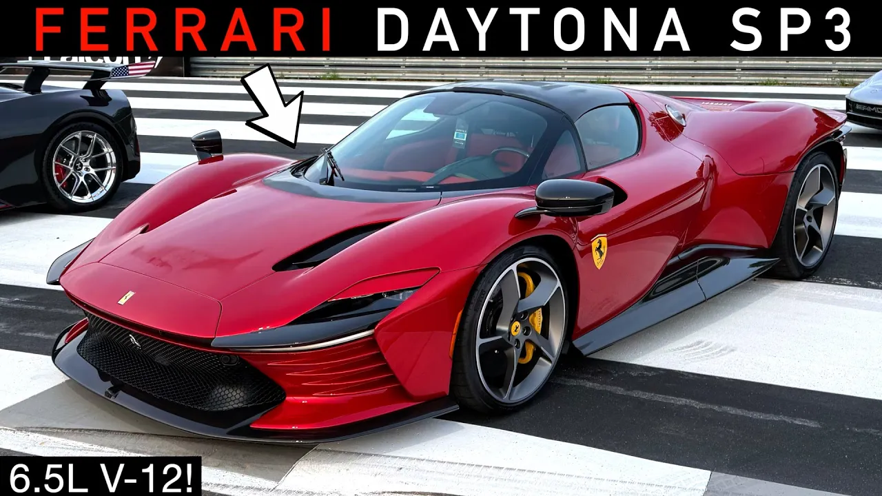 2025 Ferrari Daytona SP3 -- Is This a V-12 Masterpiece of Italian Design & Engineering??